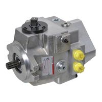 Geschlossene Axialkolbenpumpe – manueller betätigung mit automatischer Nullstellung – 14 l/min