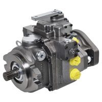 Geschlossene Axialkolbenpumpe – manueller Hebel mit Rückmeldung, 28 l/min