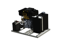 Hydraulikaggregat mit 10-PS-Dieselmotor