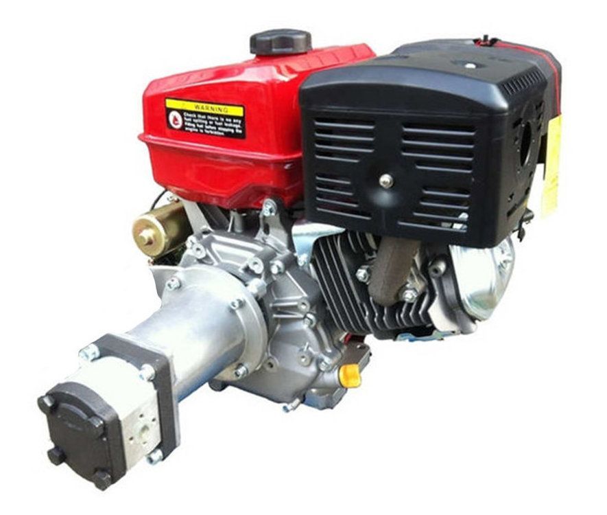 PTM390pro Benzinmotor mit Formentferner 4,5cc Zahnradpumpe Pumpengruppe 2