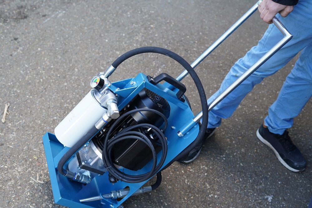 Tragbares Filtersystem 15 l/min - 10 µm - 230V