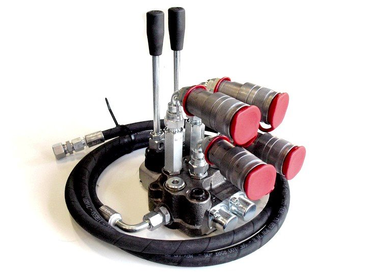 Traktor Verbindungssatz mit 2-teiligem doppeltwirkendem Steuerventil